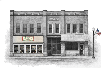 Meridian store in Redkey Indiana Storefront